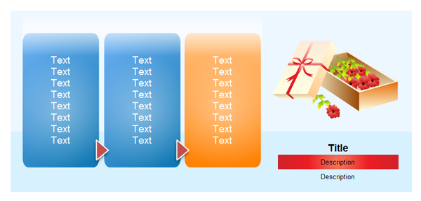Horizontal Process List Example
